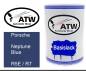 Preview: Porsche, Neptune Blue, R5E / R7: 500ml Lackdose, von ATW Autoteile West.
